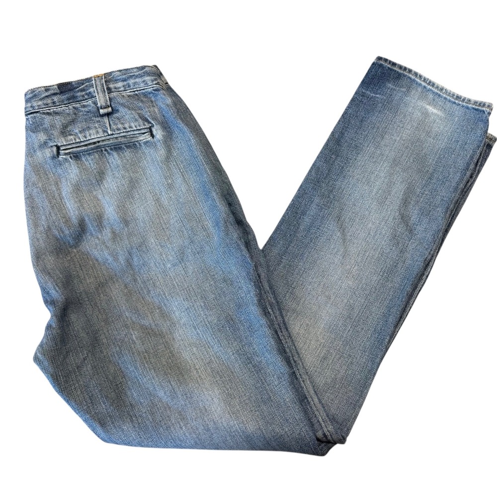 Rag & Bone Trouser Jeans Women's 31 Straight Leg Medium Wash Denim Made in USA - Picture 6 of 12
